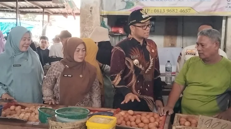Wakil Walikota Tanjungbalai Sidak Pasar Menjelang Idul Adha