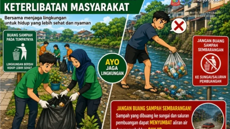 Pemko Tanjungbalai Ajak Masyarakat Terlibat Langsung Tangani Sampah