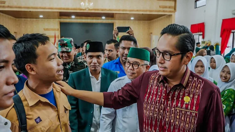 Rico Waas Ajak Pelajar IPA Medan Tolak Judi Online
