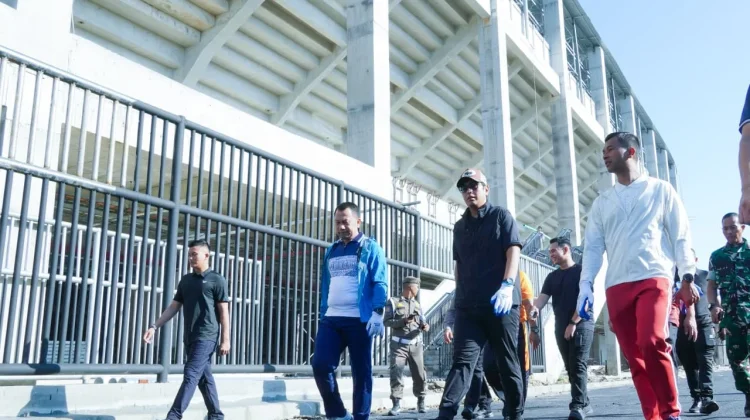 Sukseskan AFF U-19, Forkopimda Medan Gotong Royong di Stadion Teladan