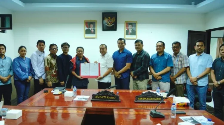 Bupati Karo Terima Kunjungan Tim Verifikasi Sekolah Nasional Terintegrasi