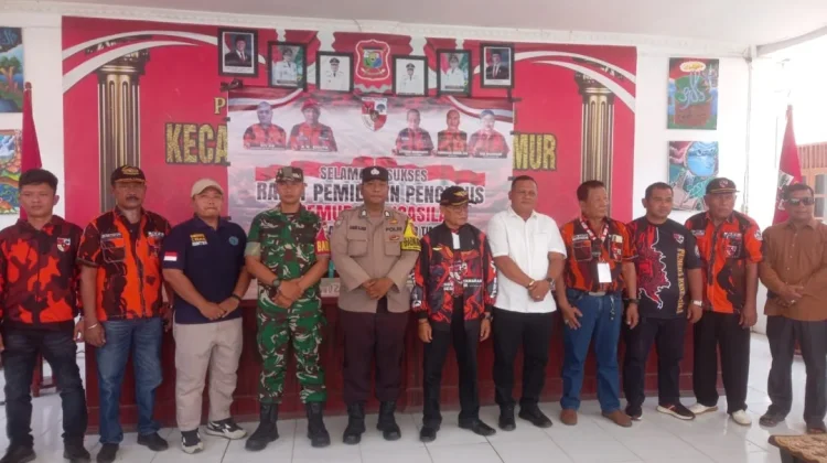 Bhabinkamtibmas Pastikan Rapat Pemilihan Pengurus PP Berjalan Kondusif