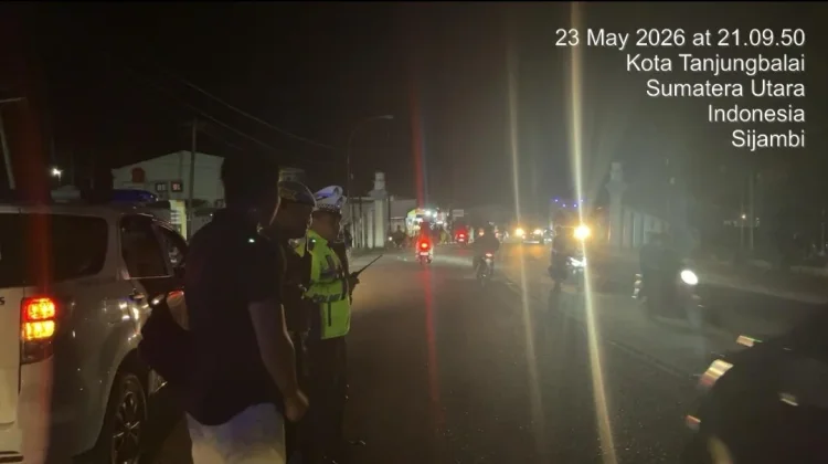 Sat Lantas Polres Tanjungbalai Cegah Kejahatan Jalanan