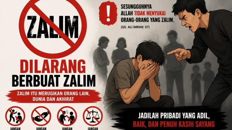 Larangan Berbuat Zalim