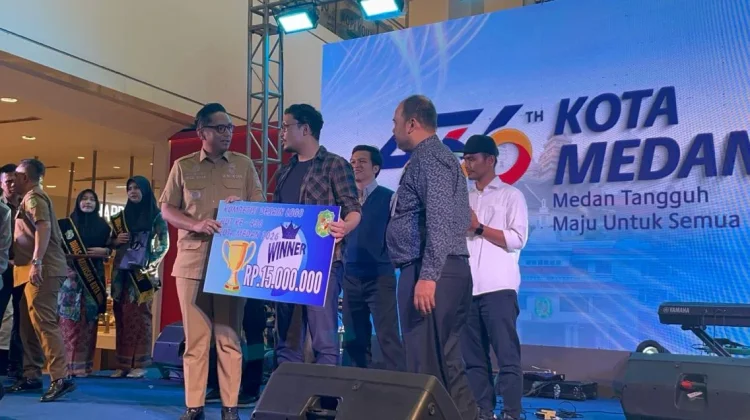 Desain Logo HUT Ke-436 Kota Medan Diluncurkan, 178 Desain Kreatif Berpartisipasi