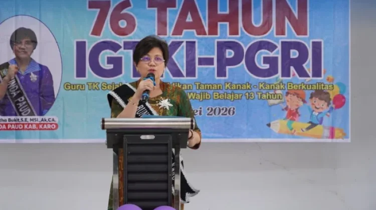 Bunda PAUD Karo Tekankan Kesejahteraan Guru dan Sinergi Pendidikan sejak Dini