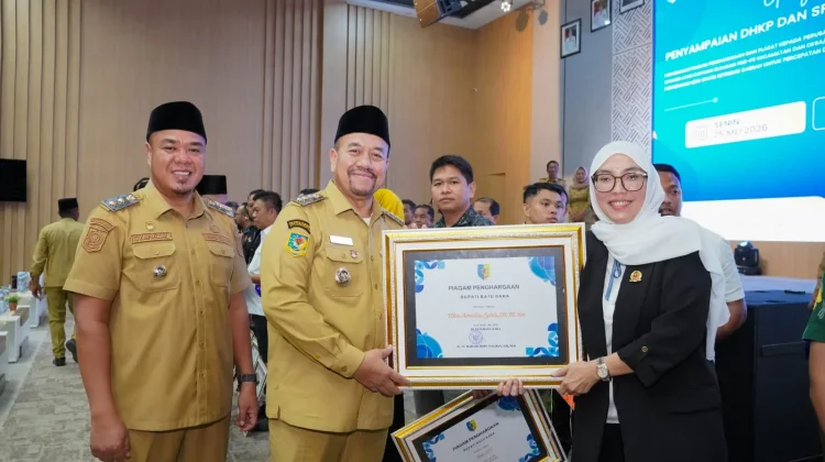 Bupati Batu Bara Apresiasi Wajib Pajak dan Desa Berprestasi
