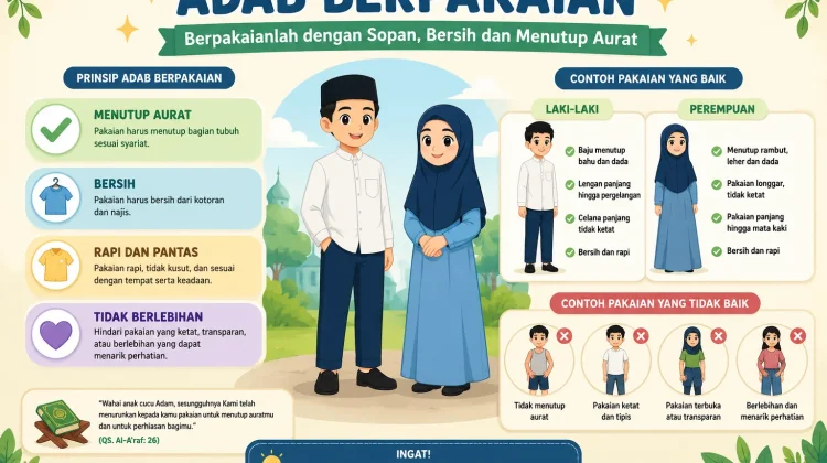 Adab Berpakaian dalam Islam