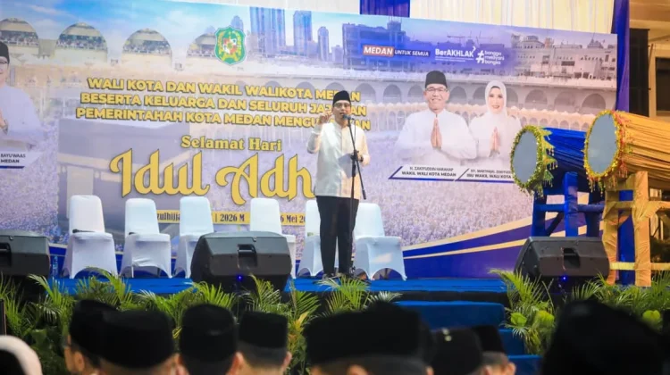 Rico Waas Ajak Jajaran Pemko Medan Bekerja Ikhlas dan Penuh Pengorbanan