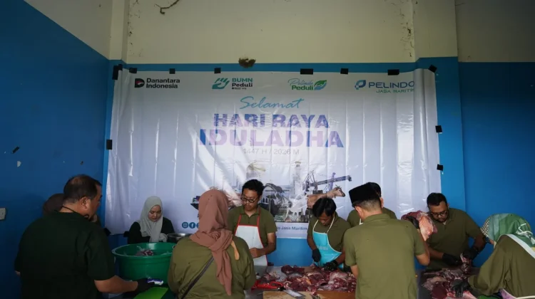 Pelindo Jasa Maritim Salurkan Qurban ke 24 Wilayah Operasional