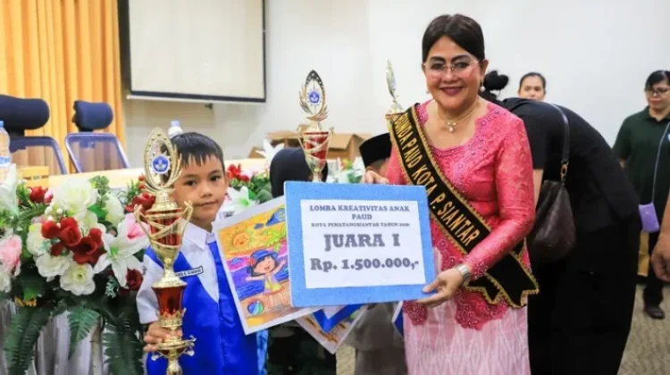 Bunda PAUD Pematangsiantar Buka Lomba Mewarnai Anak