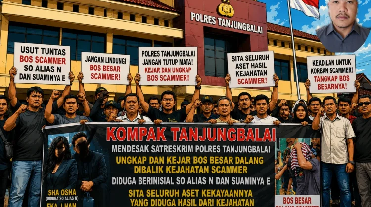 KOMPAK Tanjungbalai Desak Kasat Reskrim Ungkap Bos Besar Scammer