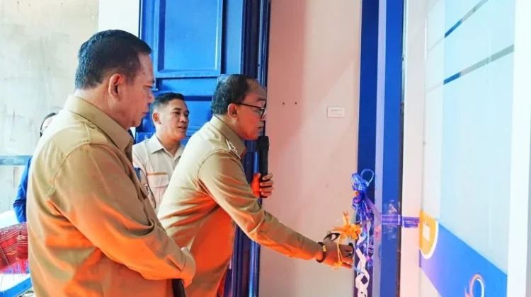 Wabup Samosir Resmikan Gedung Baru Bank Sumut di Pangururan