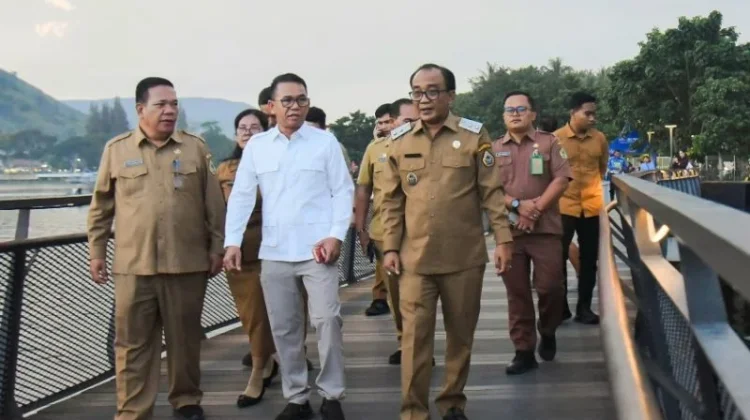Wabup Samosir Sambut Wakil Wali Kota Medan