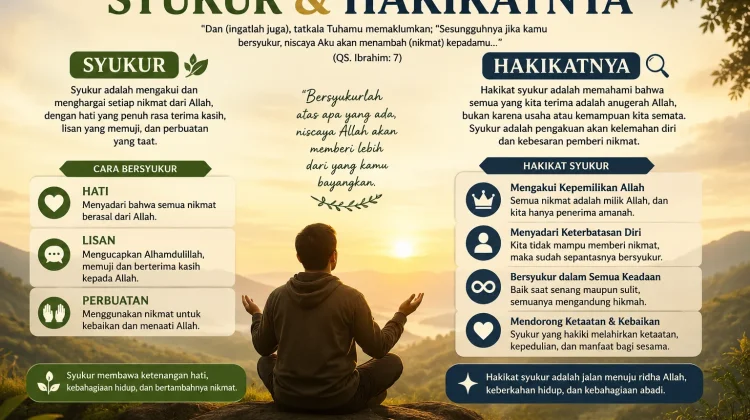 Syukur dan Hakikatnya