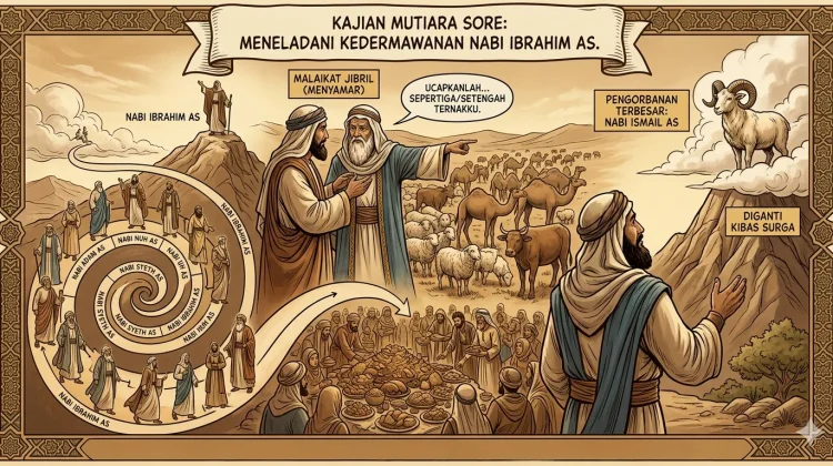 Meneladani Kedermawanan Nabi Ibrahim AS