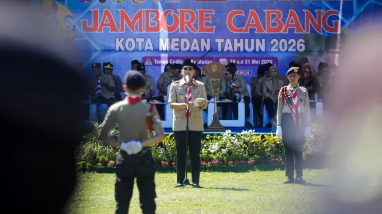 Rico Waas Buka Jambore Cabang Kota Medan 2026