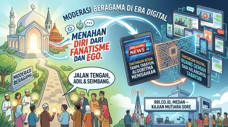 Moderasi Beragama di Era Digital: Menjaga Kemanusiaan dan Persatuan