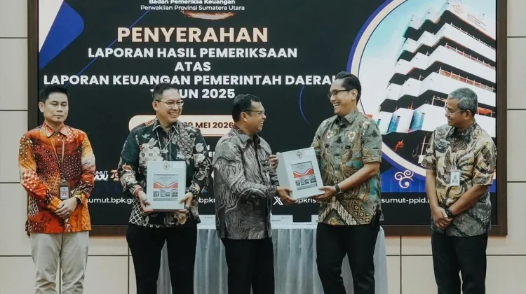 Pemko Medan Kembali Raih WTP ke-6 Kalinya dari BPK RI