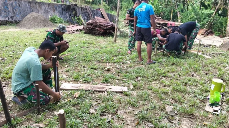 Bangun Rumah Antonius Batee lewat Program RTLH Bantuan Presiden Prabowo