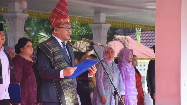 Pimpin Upacara, Bupati : Pancasila Fondasi Persatuan dan Perdamaian Dunia