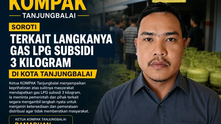 KOMPAK Tanjungbalai Soroti Kelangkaan LPG Subsidi 3 Kilogram, Dugaan Pengoplosan