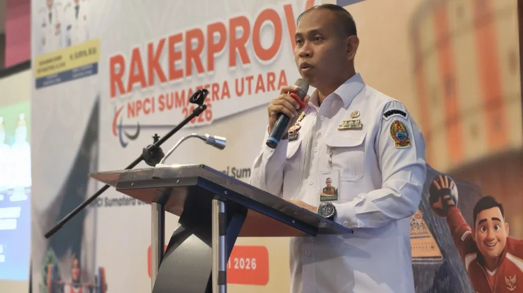 Buka Rakerprov NPC Sumut, Kadispora Jamin Kesetaraan Reward dan Sarana Olahraga