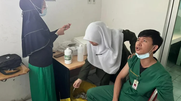 RSU Haji Medan Targetkan 900 Tenaga Medis dan Kesehatan Divaksin Campak
