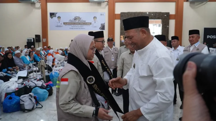 Sambut Kepulangan Jemaah Haji, Bupati Langkat Sampaikan Harapan