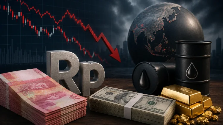Rupiah Kembali Melemah ke Rp18.050 per Dolar AS, IHSG Terkoreksi