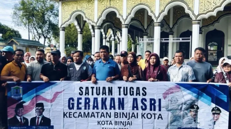 Pemko Binjai Gelar ASRI Serentak di Lima Kecamatan