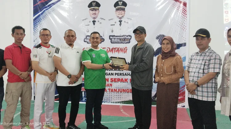 Perkuat Sinergi, Pemko Tanjungbalai-Pemko Binjai Gelar Laga Persahabatan