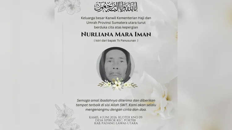 Jemaah Haji Asal Padang Lawas Utara Wafat di Makkah Akibat Gangguan Jantung
