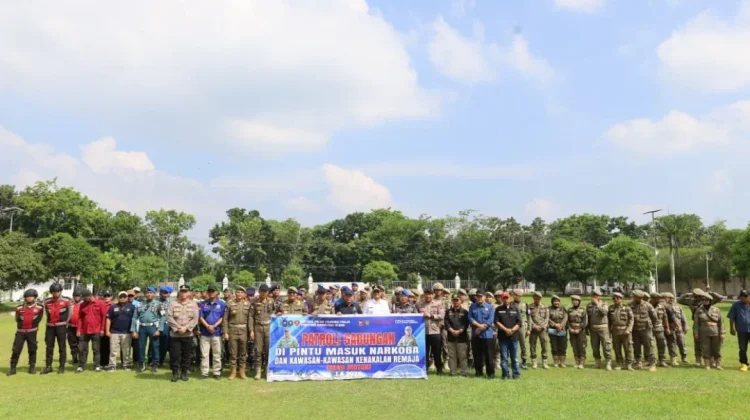 Polres Tanjungbalai Ikuti Apel Patroli Gabungan Berantas Narkoba