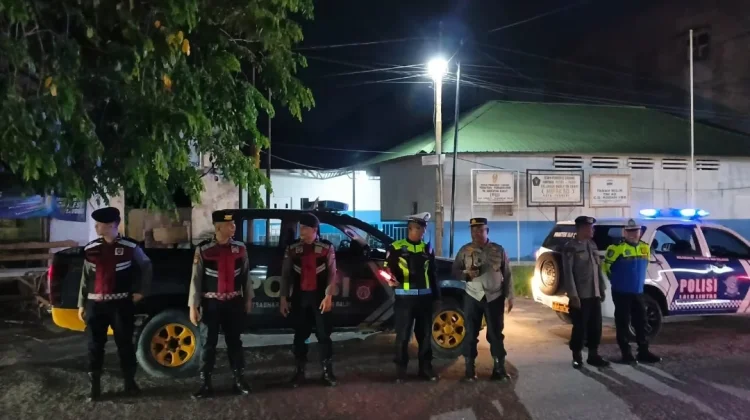 Antisipasi Gangguan Keamanan, Polres Tanjungbalai Galar Patroli