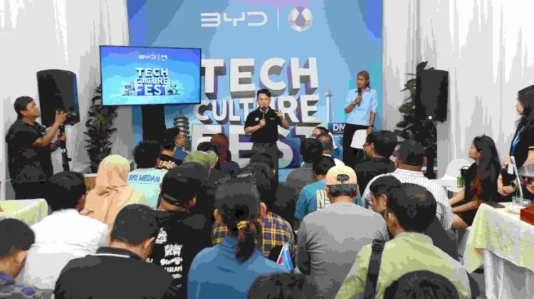 BYD Tech Culture Fest Sambangi Medan, Hadirkan Kesan Kendaraan Listrik Interaktif