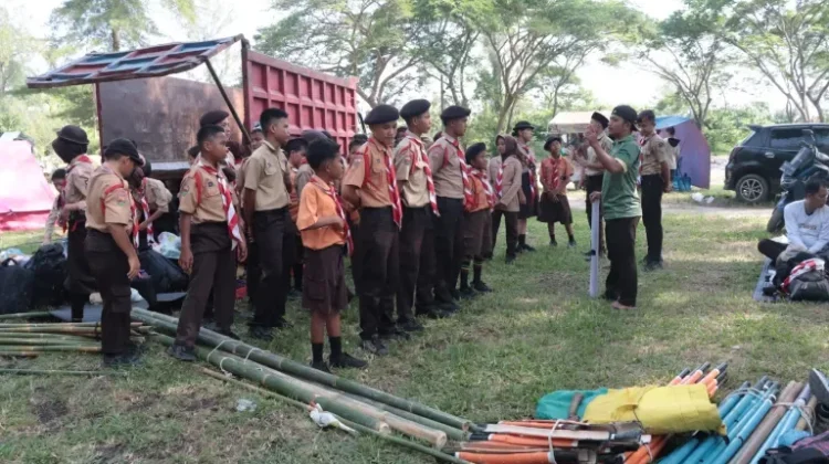 Ribuan Peserta Meriahkan Jamcab V Pramuka Sergai