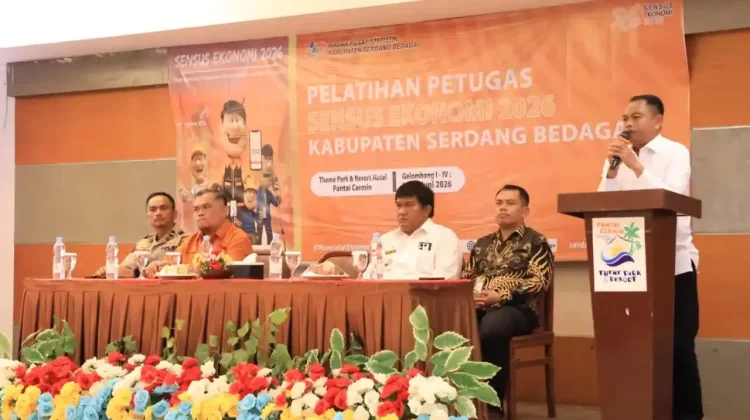 Bupati Sergai Tekankan Akurasi Data Sensus Ekonomi 2026