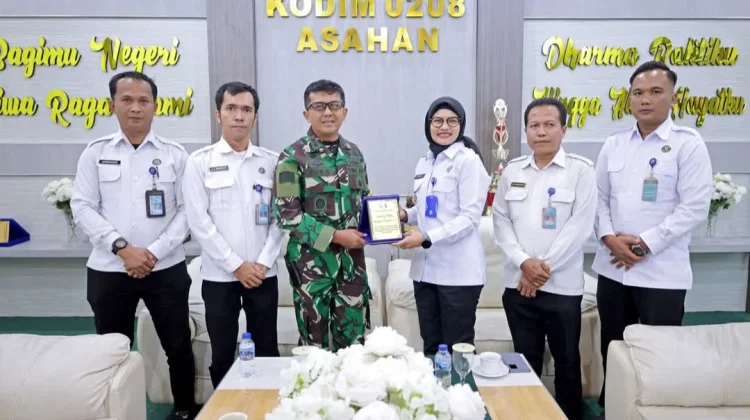 Terima Audiensi BNN, Dandim Asahan: Siap Bersinergi Cegah Narkoba