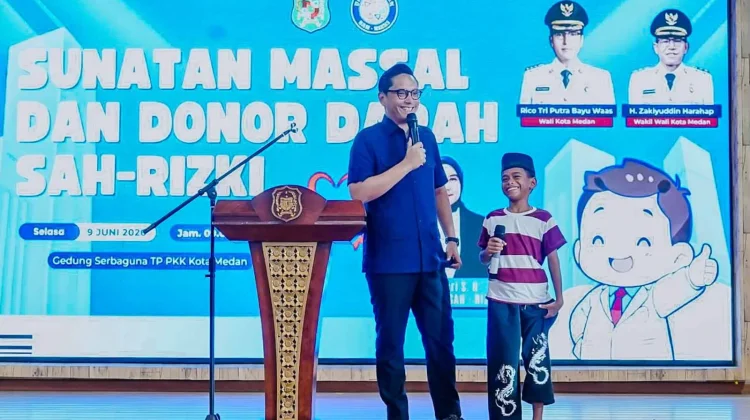 Rico Waas Apresiasi Khitanan Massal dan Santunan Ibu Tunggal oleh Sah-Rizki