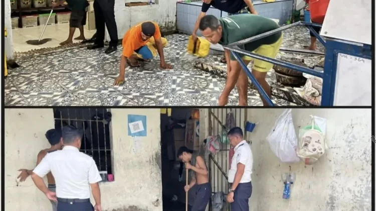 Cegah Penularan Hantavirus, Lapas TBA Gelar Penyuluhan dan Pembersihan Kamar Huni