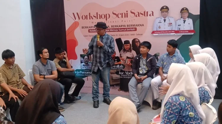 Workshop Seni Sastra Taman Budaya Sumut Jadi Ruang Kreativitas dan Praktik Seni