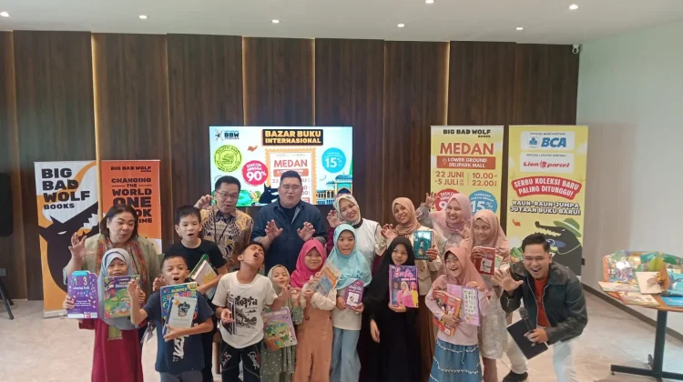 Bazar Buku Internasional Big Bad Wolf Books Ramaikan Lokasi Strategis di Medan