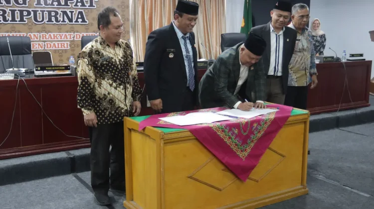 DPRD Dairi Sahkan RTRW 2026–2046, Perkuat Arah Pembangunan Daerah