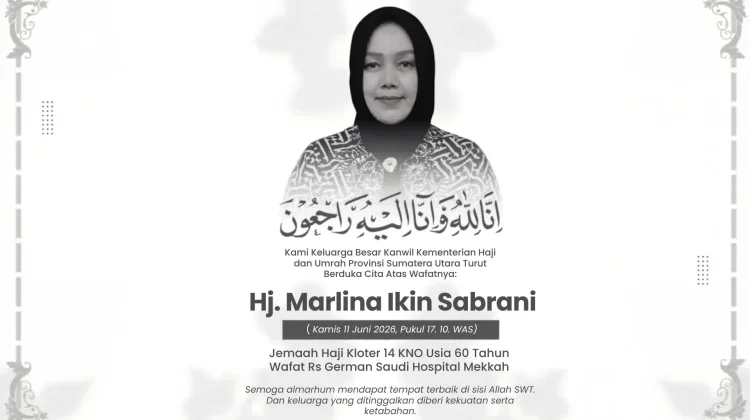 Jemaah Haji Asal Medan Wafat Akibat Pneumonia Berat