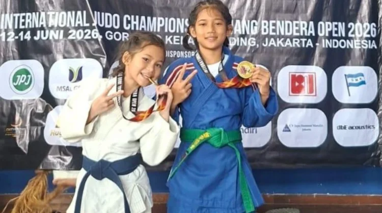 Dua Pejudo Muda Sumut Berjaya di Kejuaraan Tiang Bendera Open