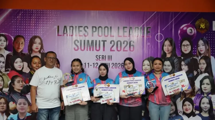 Hidayat Batubara Dorong Regenerasi Atlet Biliar Putri Sumut