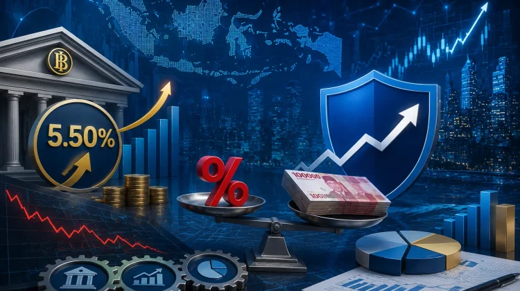 BI Rate Naik Jadi 5.5 Persen, Selamatkan Rupiah namun Membebani Sektor Rill