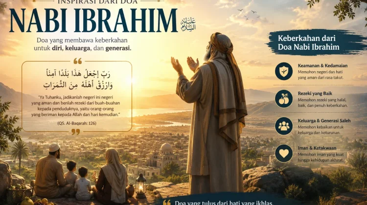 Inspirasi keberkahan do'a Nabi Ibrahim