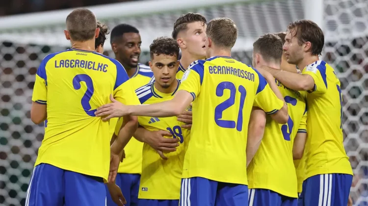 Swedia Melesat ke Puncak Grup F setelah Menang Telak 5-1 dari Tunisia